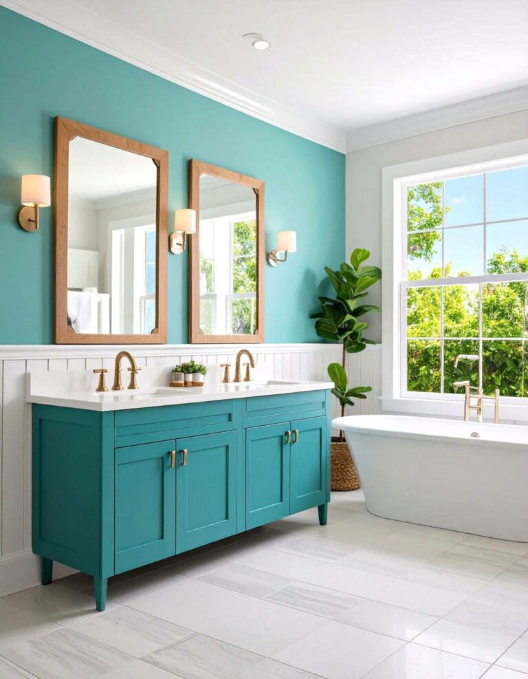 Classic White Beadboard Bathroom Wainscoting - 20 Bathroom Wainscoting Ideas