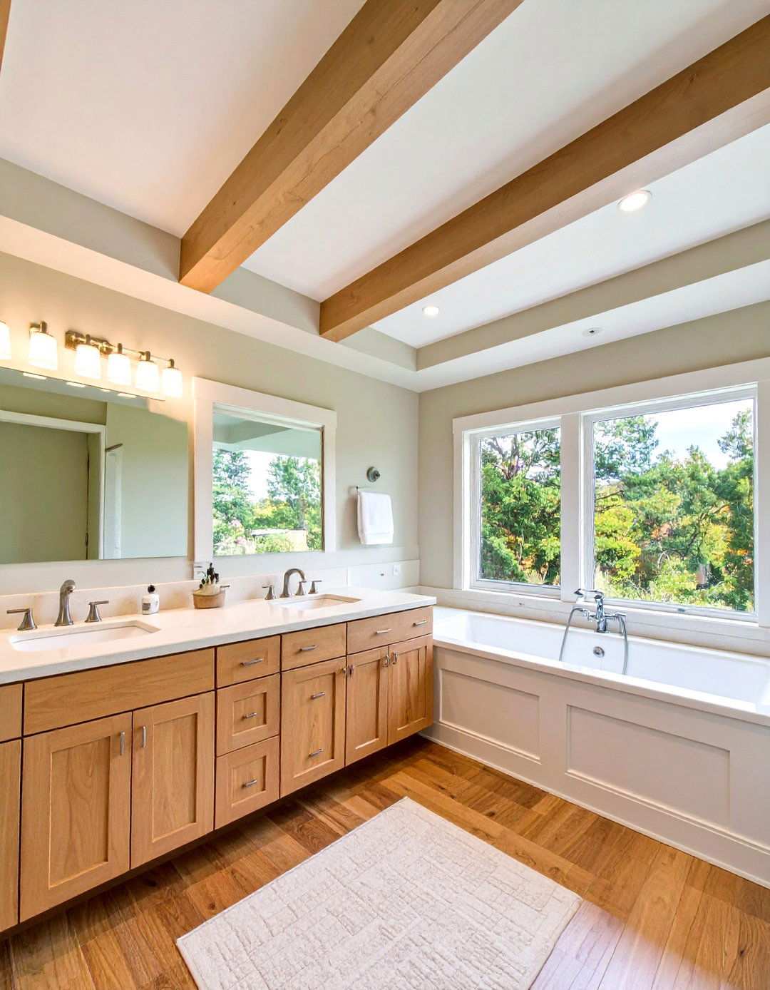 Coffered Bathroom Ceiling Depth - 20 Bathroom Ceiling Ideas
