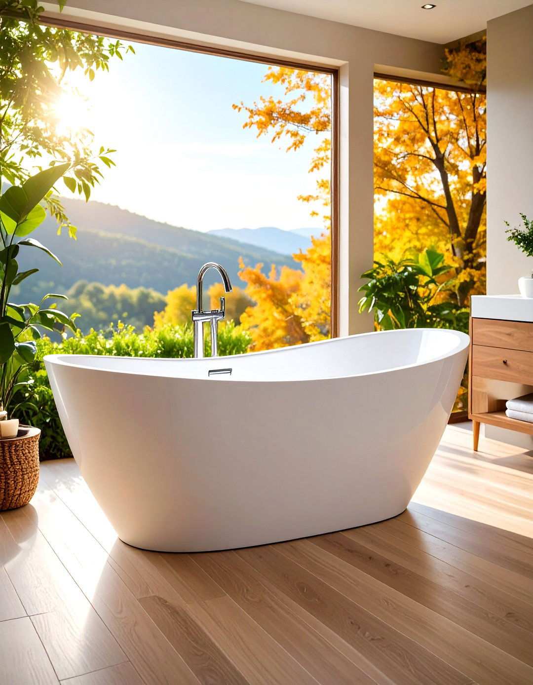 Compact Bathtub Options for Basement Bathroom Luxury - 20 Basement Bathroom Ideas