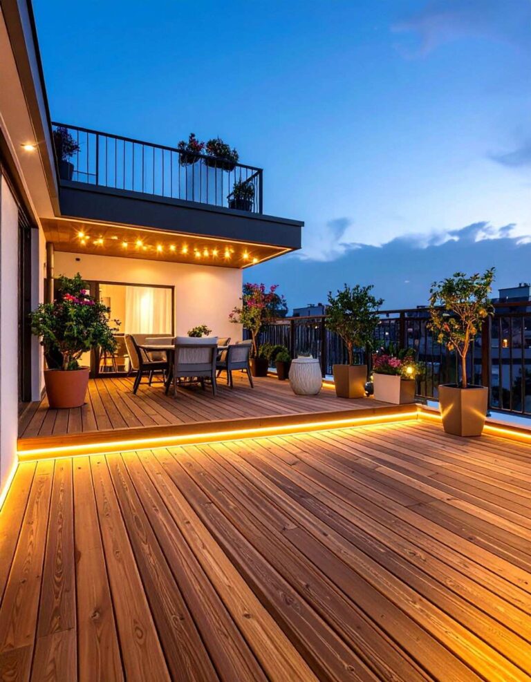 Composite Decking for Low Maintenance Luxury - 20 Balcony Deck Ideas