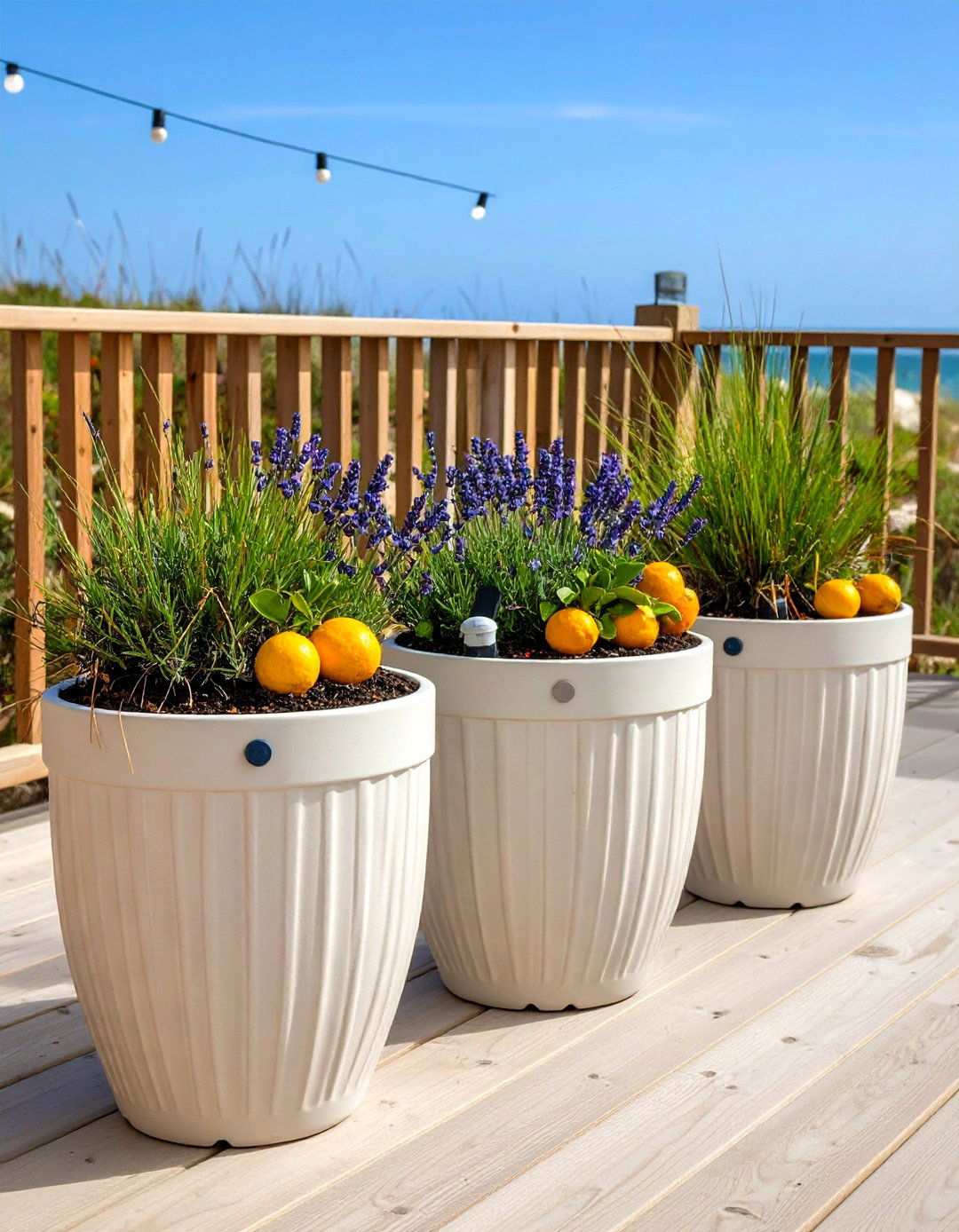 Container Gardens Complete Outdoor Beach House Decor - 20 Beach House Decor Ideas
