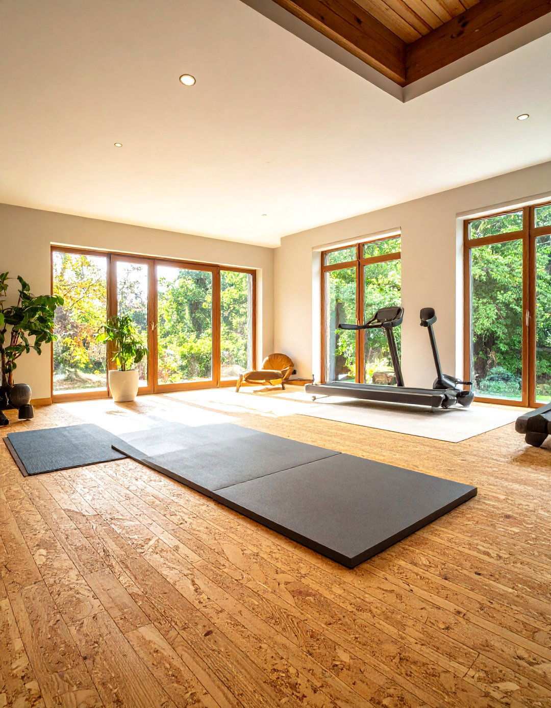 Cork Basement Floor Eco Friendly Comfort - 20 Basement Floor Ideas