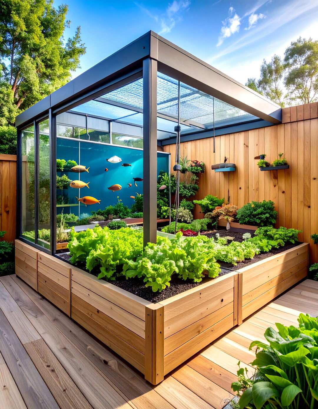 Corner Greenhouse Aquaponics System - 20 Corner Greenhouse Ideas