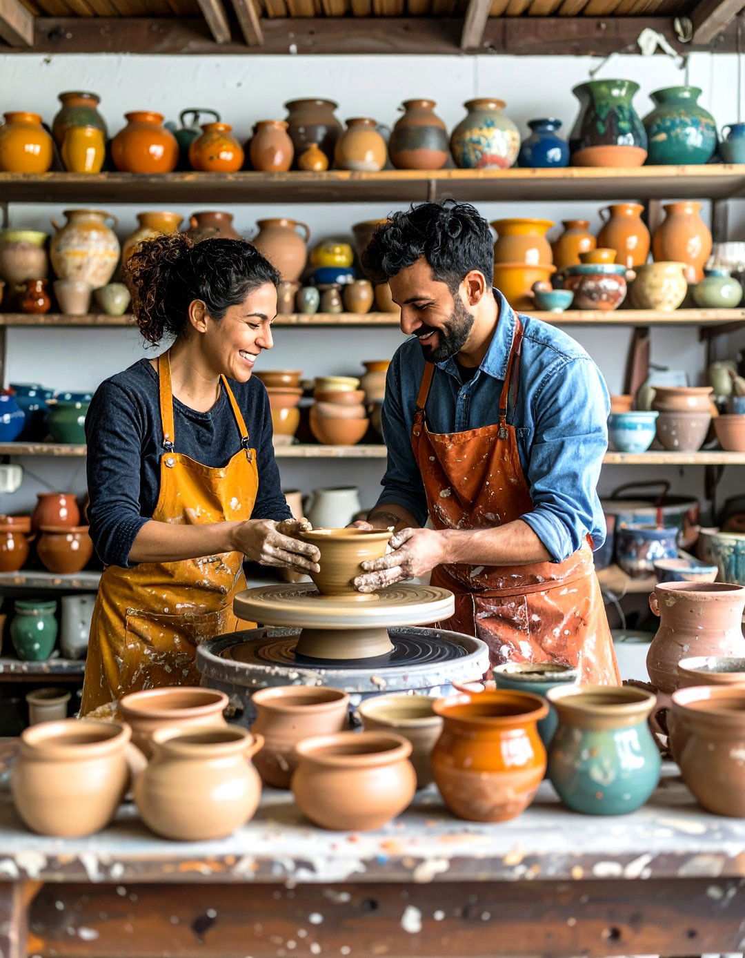 Creative Pottery or Art Class Experience - 20 50th Wedding Anniversary Ideas