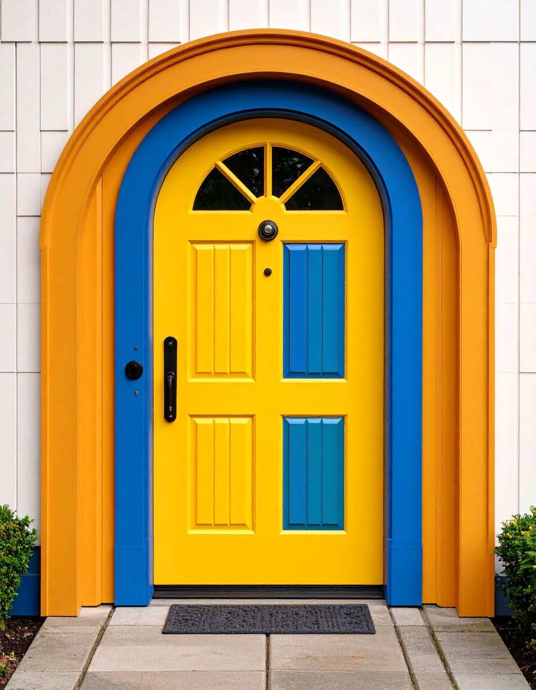 Curved Archway Lined in Beadboard - 20 Beadboard Wall Ideas