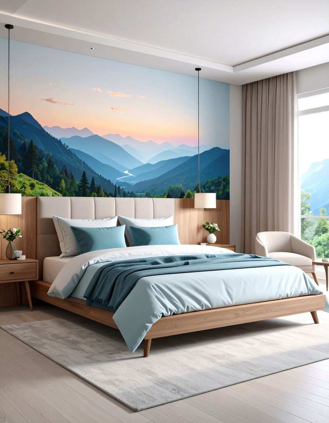 Custom Photo Bedroom Wallpaper for Personal Storytelling - 20 Bedroom Wallpaper Ideas