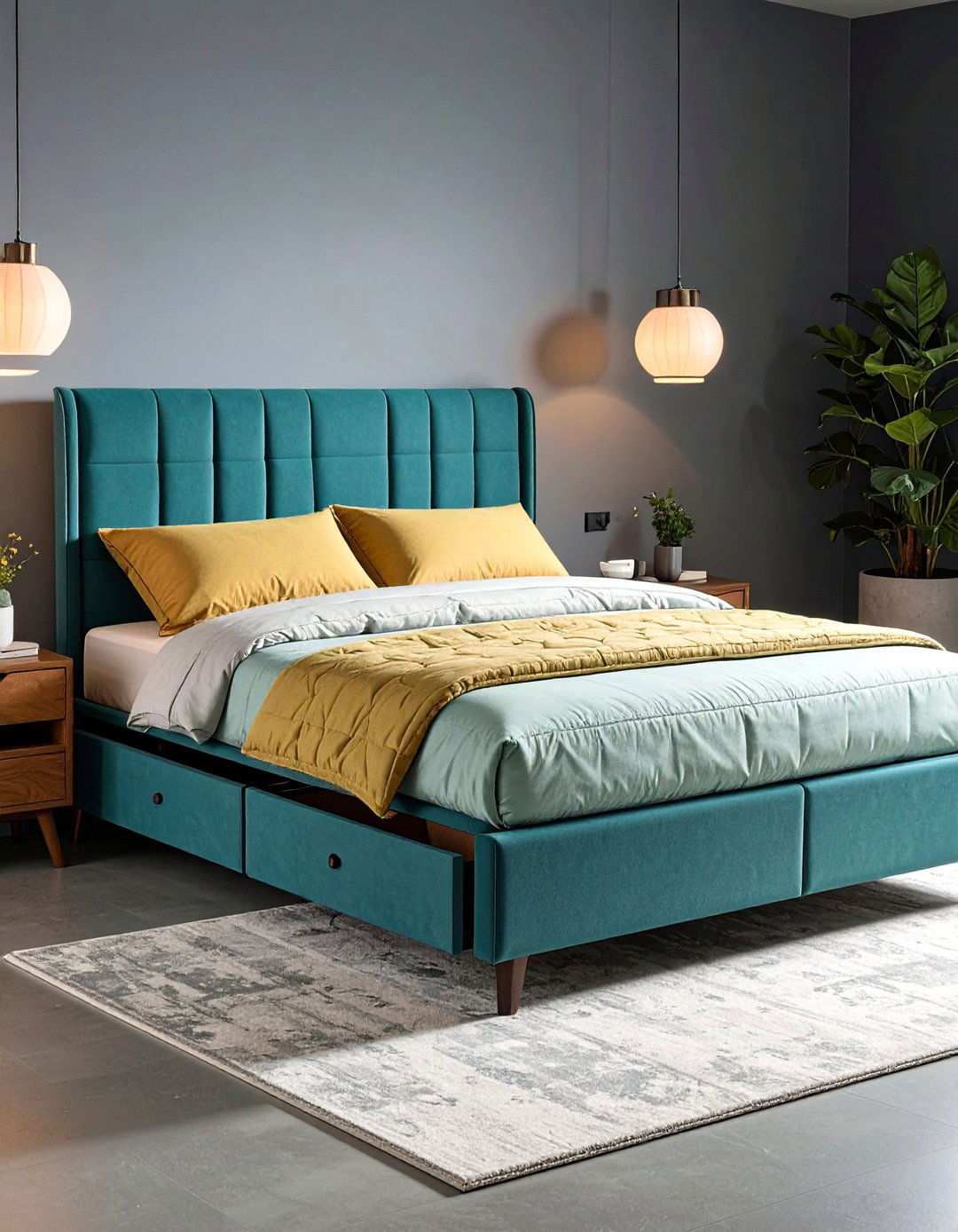 Daybed with Built in Storage - 20 Basement Furniture Ideas
