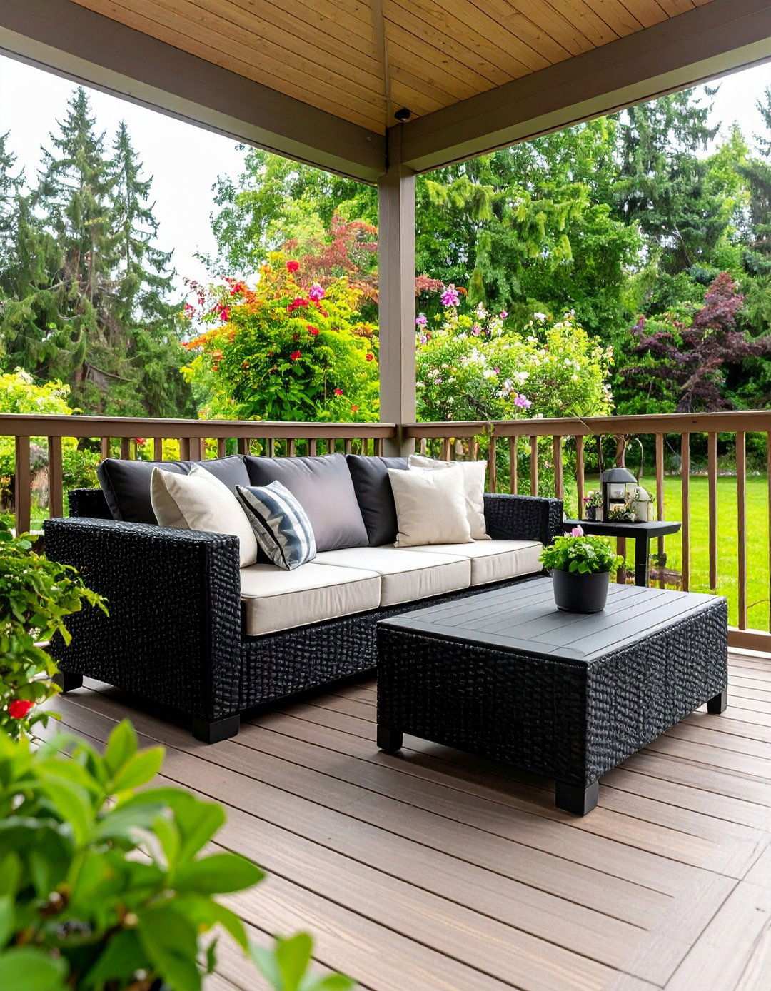 Dramatic Black Porch Light Fixtures - 20 Black Porch Ideas