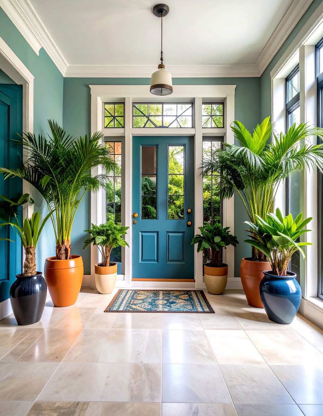 Entryway Plant Welcome Display Arrangements for Decorating With Plants - 20 Ways Decorating With Plants