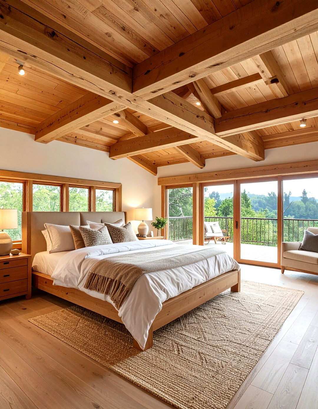 Exposed Beam Accent Ceiling For Texture - 20 Accent Ceiling Ideas