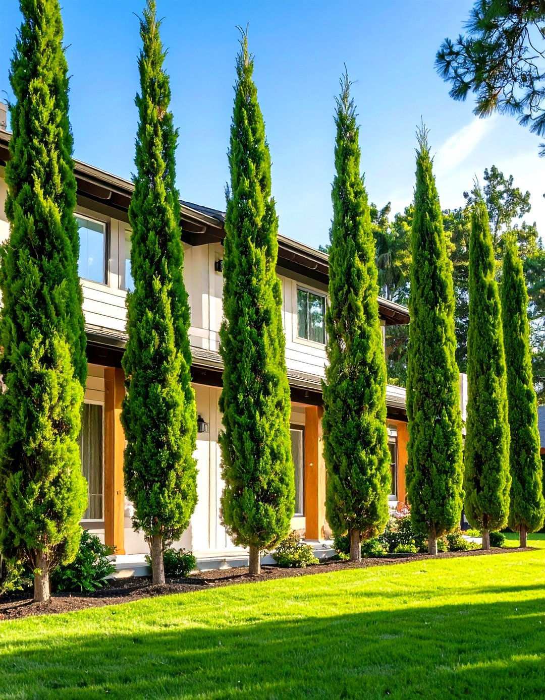 Fast Growing Privacy Trees for Quick Backyard Screening - 20 Backyard Privacy Ideas