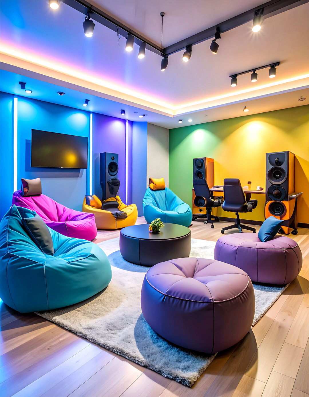 Flexible Seating Arcade Room Lounge - 20 Arcade Room Ideas