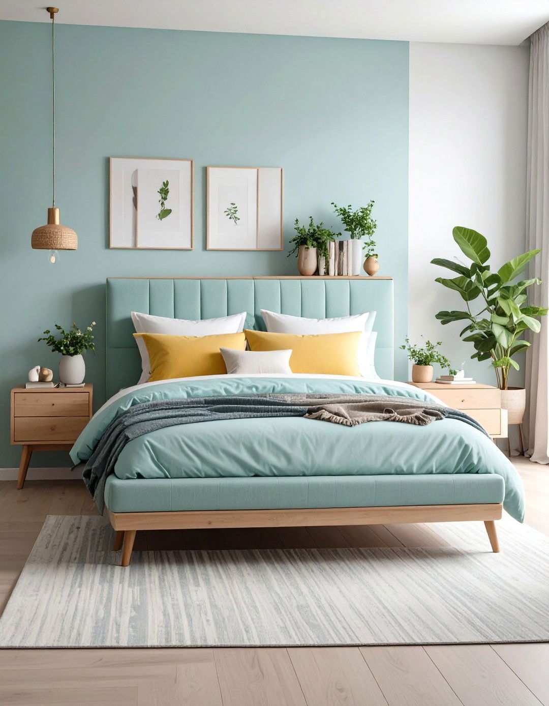 Floating Bedroom Focus - 20 Bedroom Layout Ideas