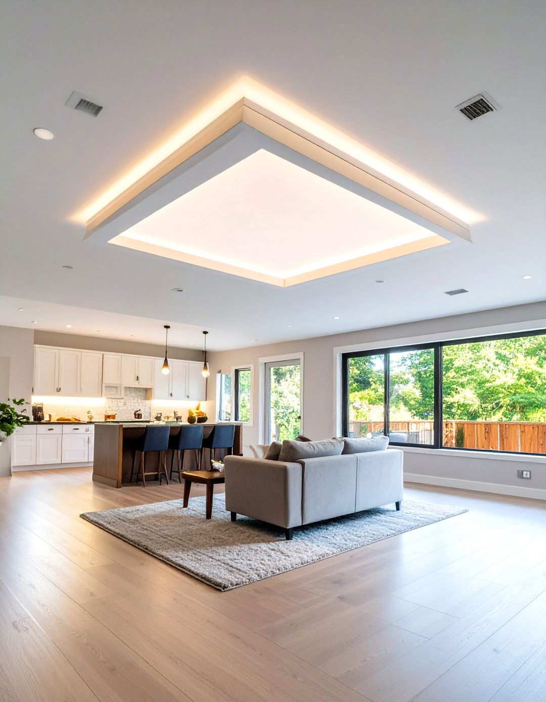 Flush Mount Basement Lighting for Low Ceilings - 20 Basement Lighting Ideas