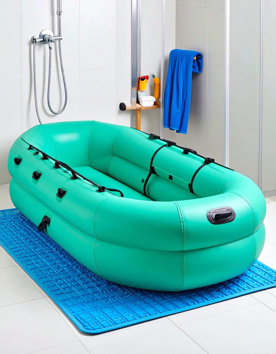 Foldable Inflatable Bathtub for Renters - 20 Bathtub Ideas