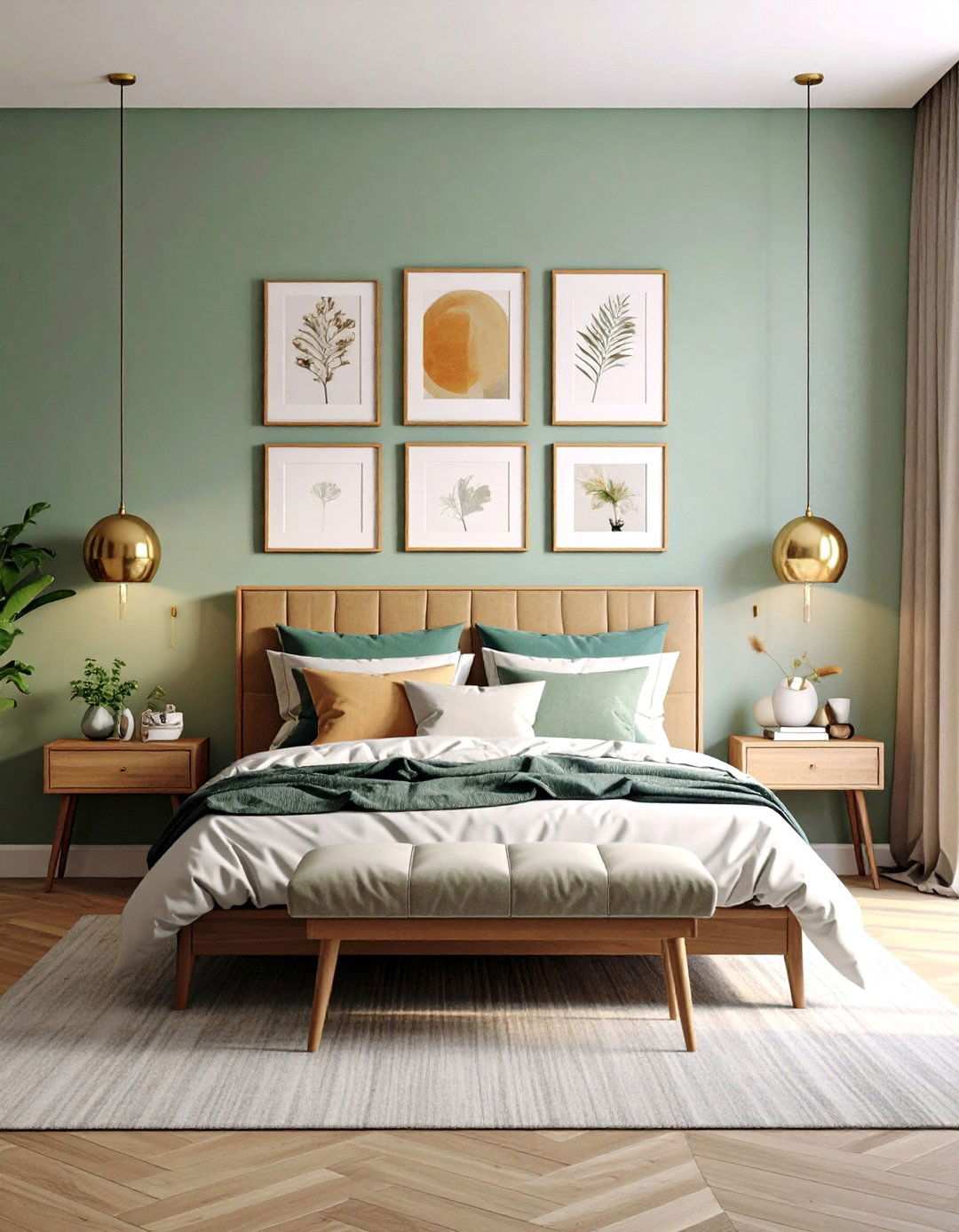 Gallery Wall Bedroom Art - 20 Bedroom Interior Design Ideas