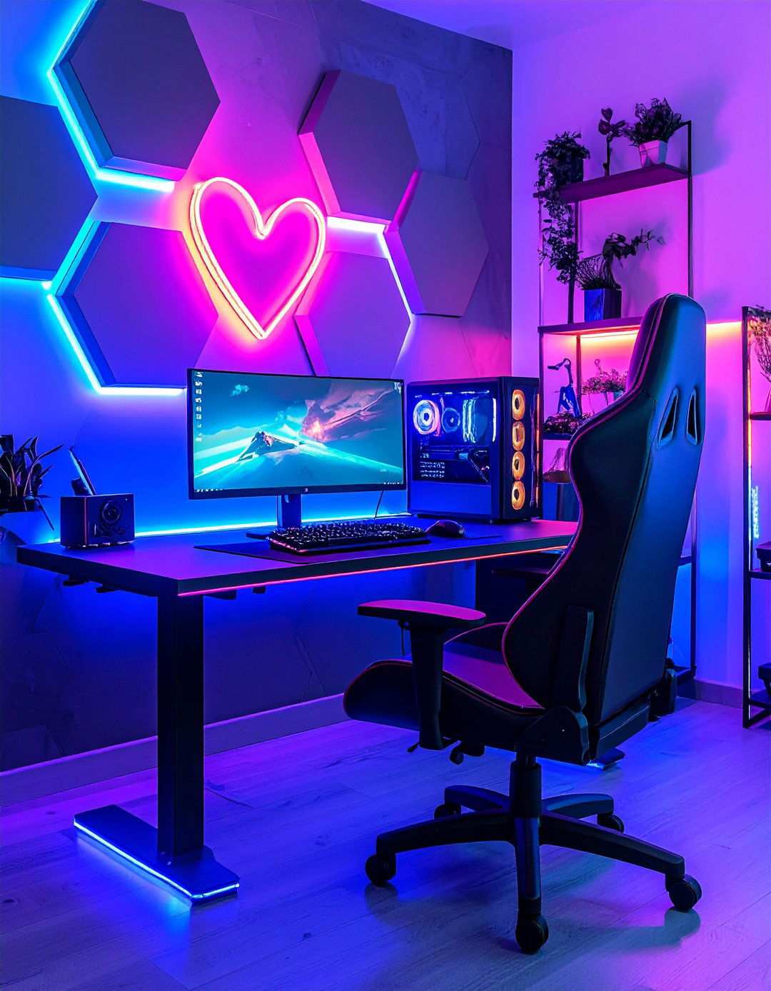 Gamer Neon Hub - 20 Aesthetic Room Ideas