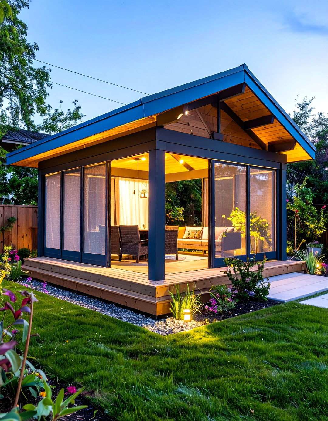 Gazebo With Retractable Screens - 20 Backyard Gazebo Ideas