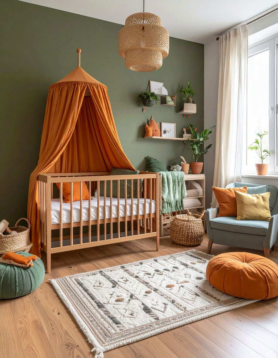 Gender Neutral Palette for a Black Nursery - 20 Black Nursery Ideas