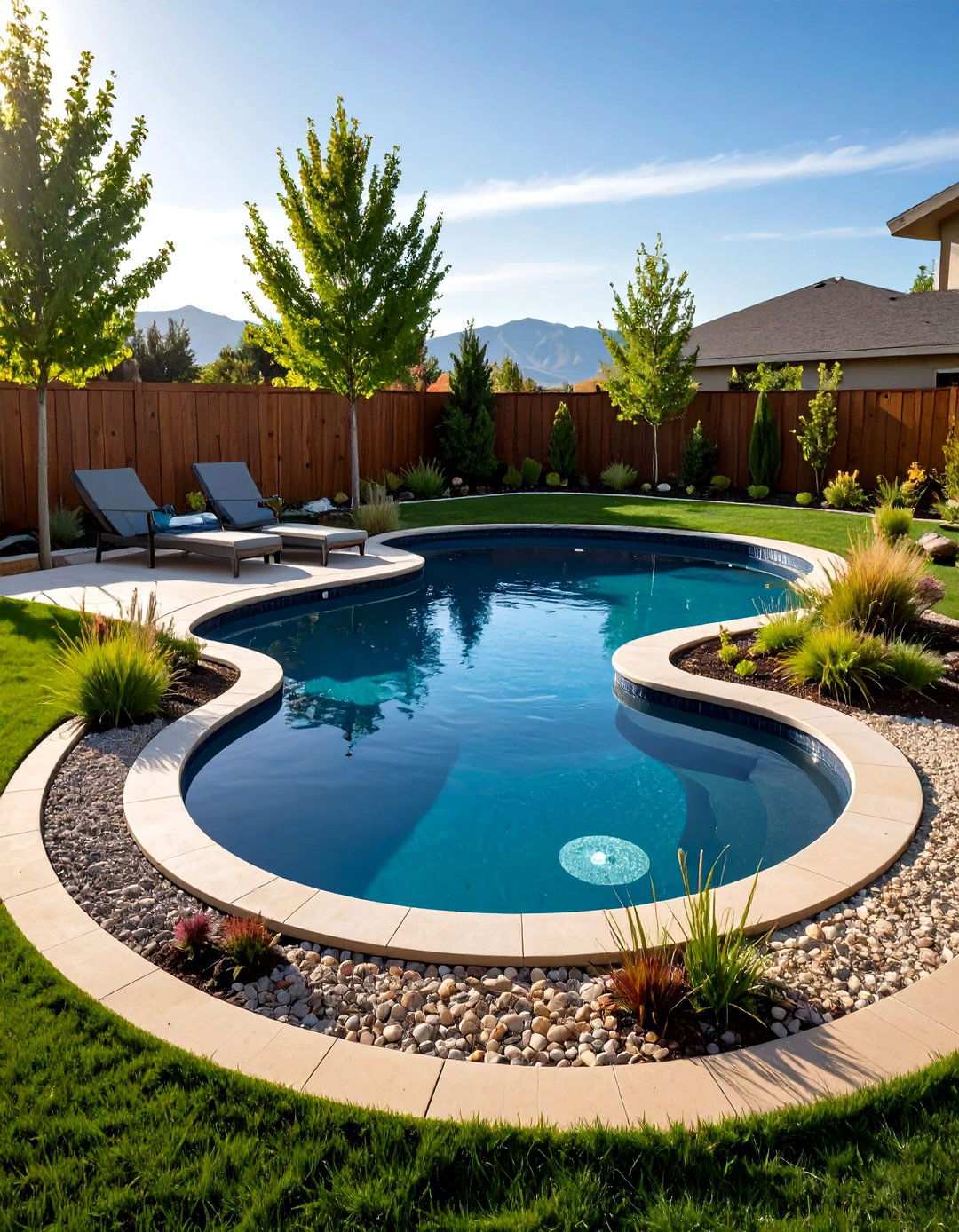 Hand Dug Natural Swimming Pond - 20 Backyard Pool Ideas on a Budget