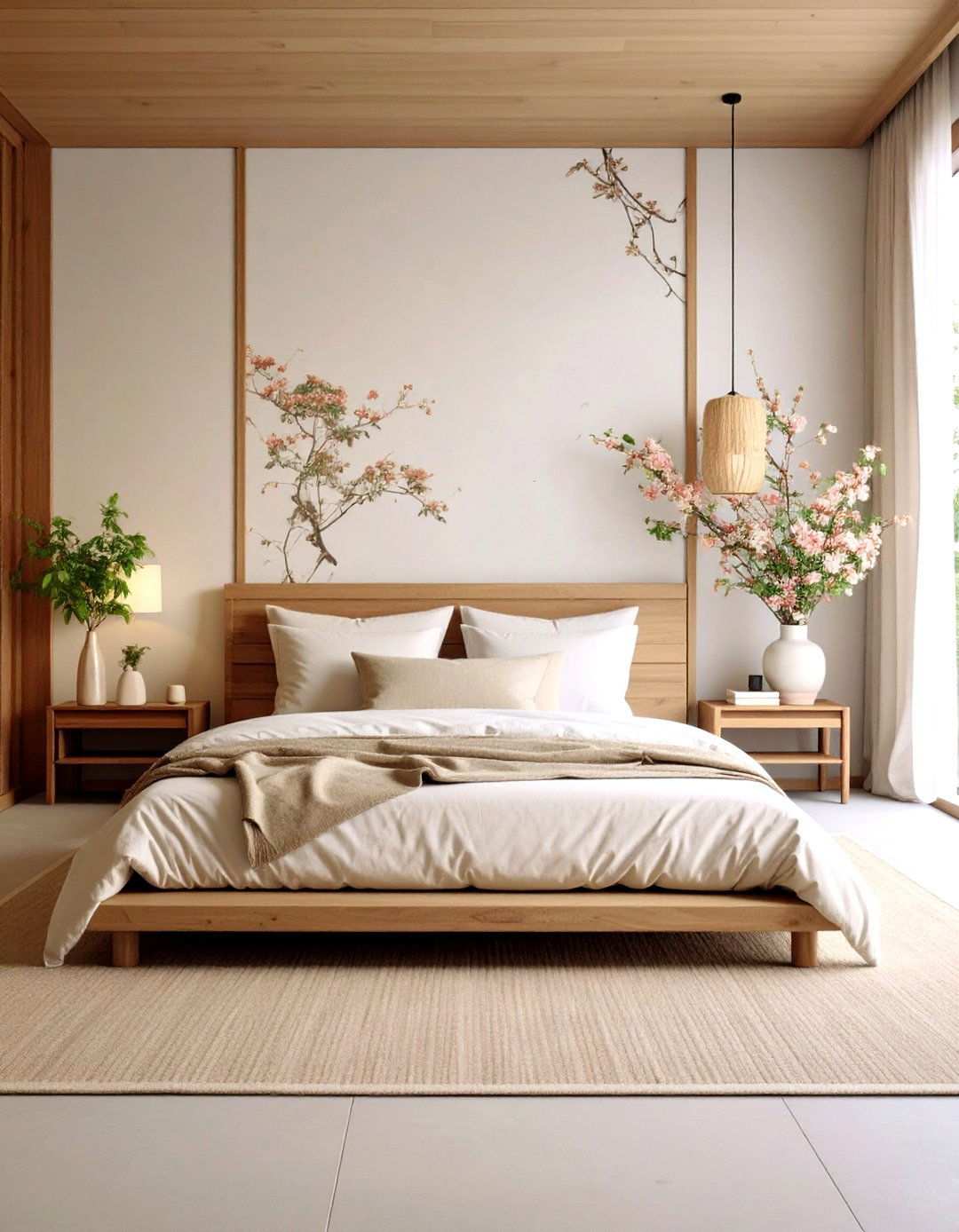 Hanok Hanji Paper Wall Covering - 20 Asian Bedroom Ideas