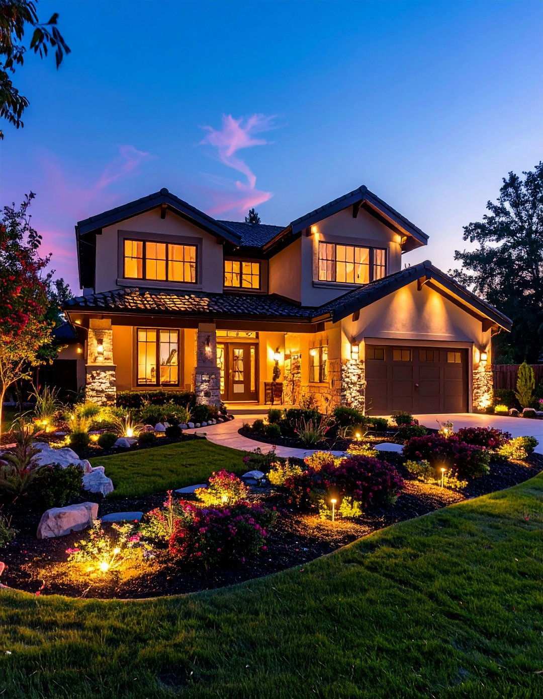 Illuminate with Smart Outdoor Lighting - 20 Aesthetic House Exterior Ideas