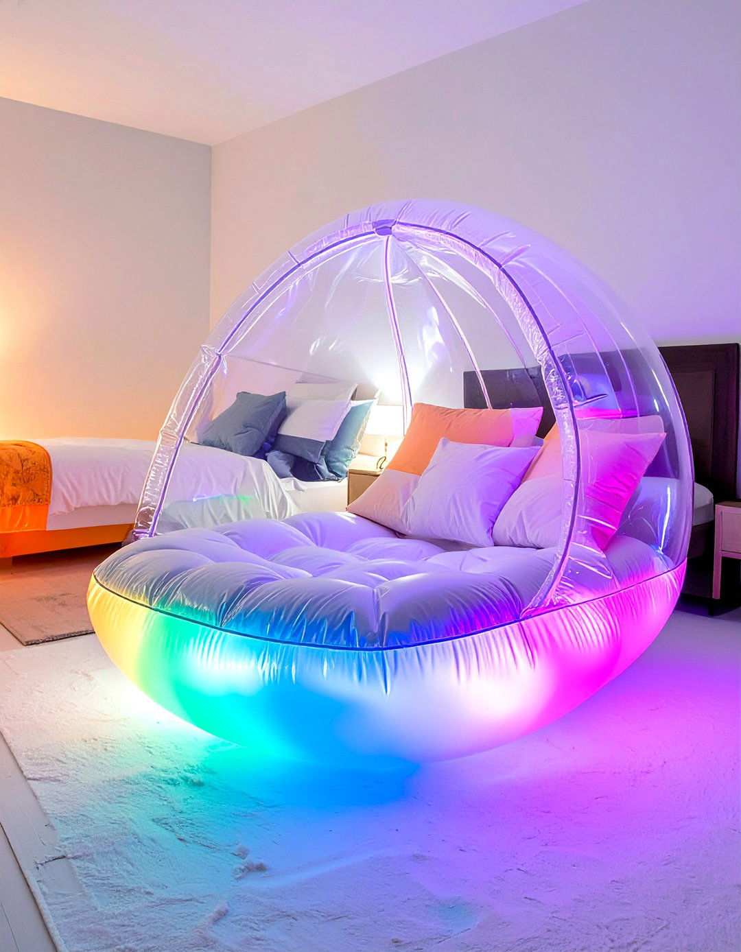 Inflatable Furniture Bedroom Pieces - 20 80s Bedroom Ideas