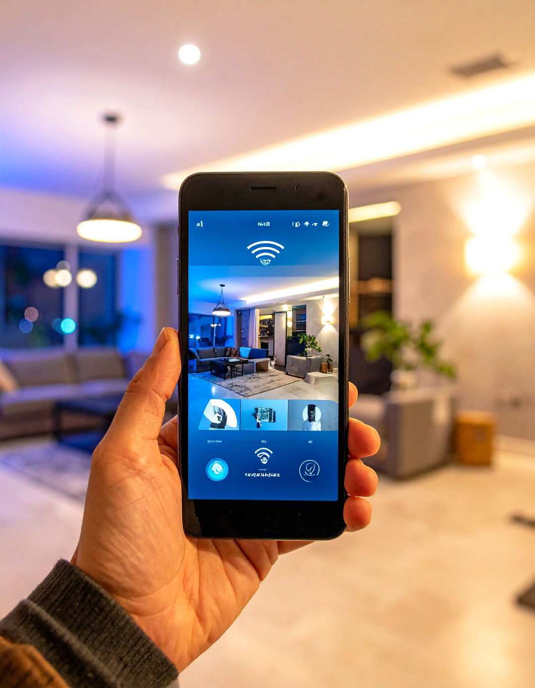 Integrated Smart Home Basement Lighting Control - 20 Basement Lighting Ideas