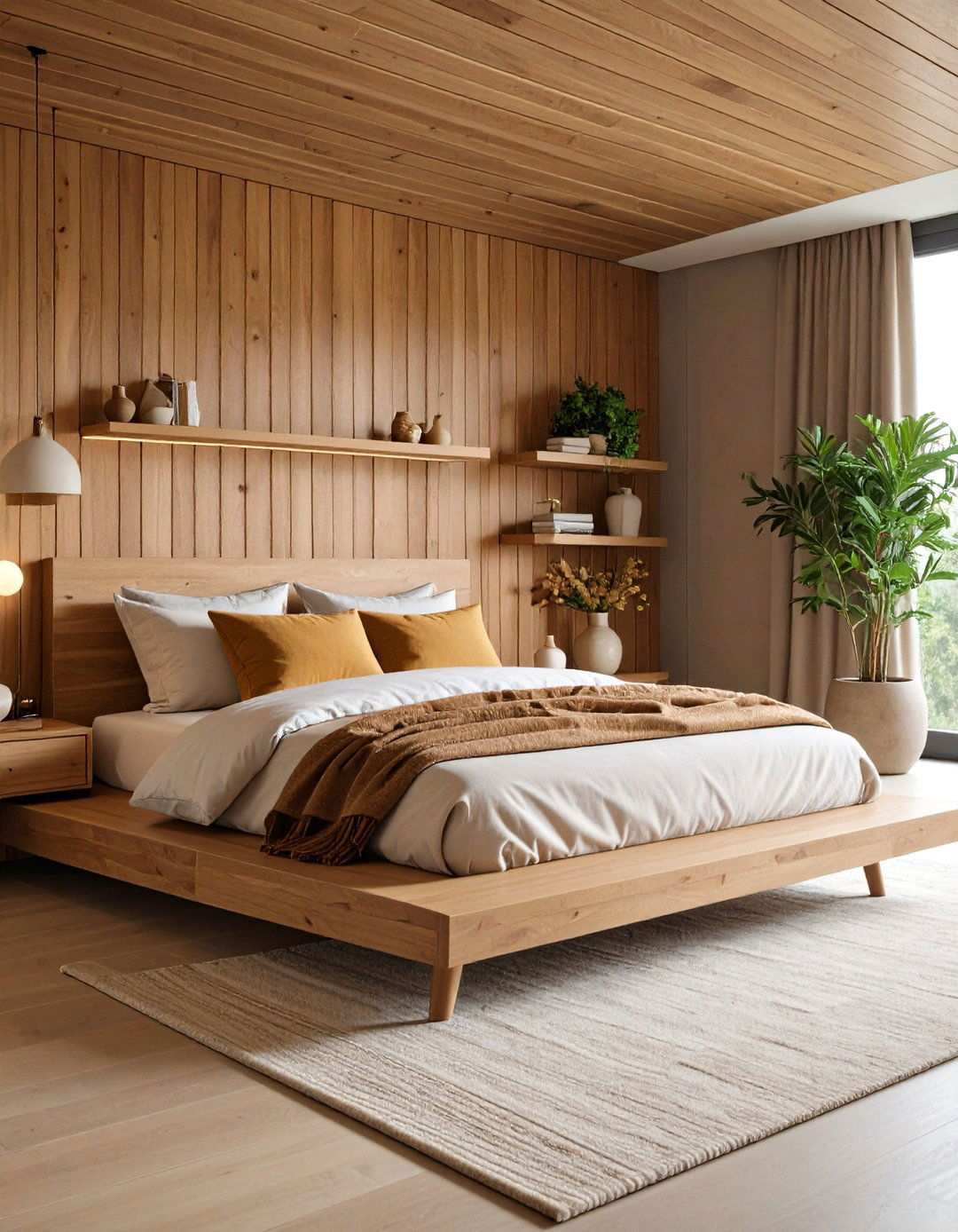 Japandi Bedroom Serenity - 20 Bedroom Interior Design Ideas