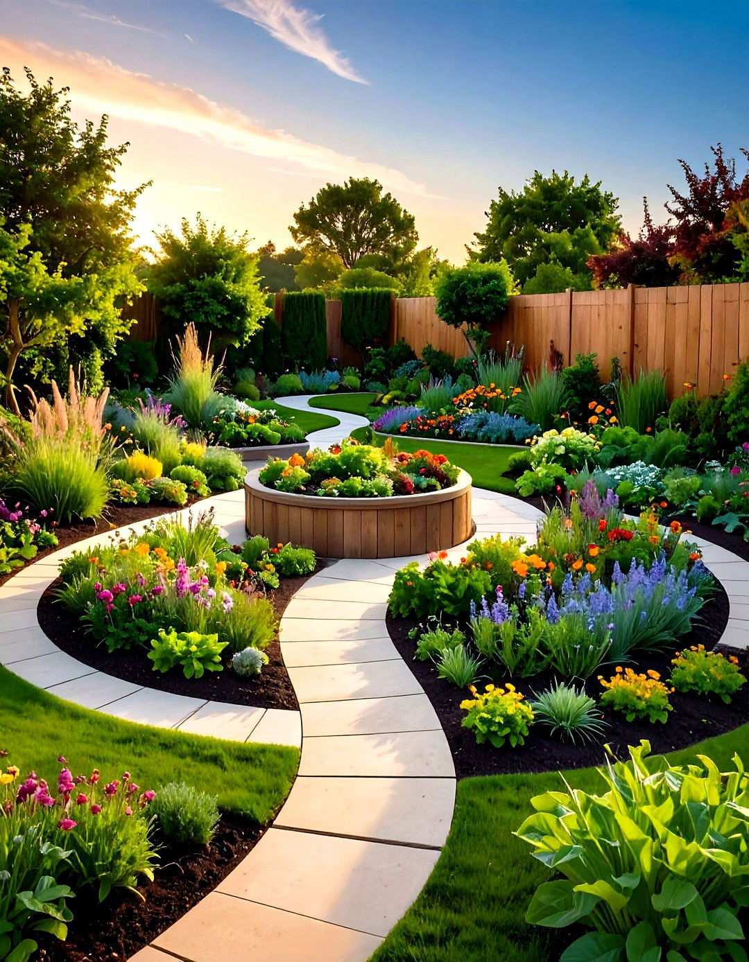 Keyhole Garden - 20 Vegetable Garden Ideas