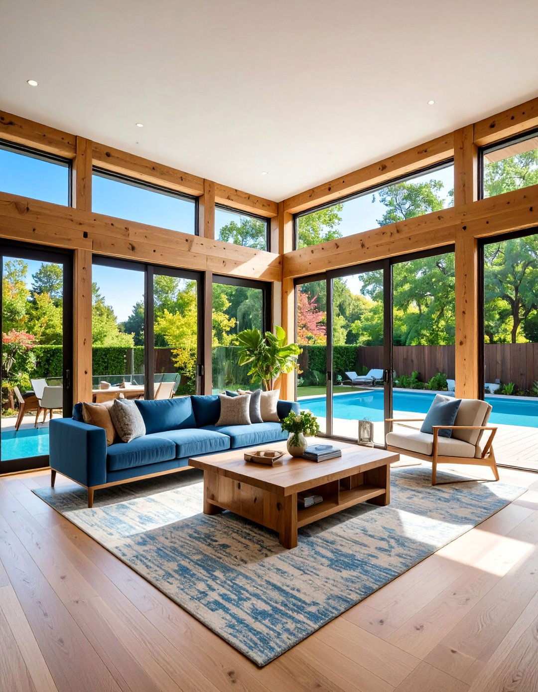 Large Windows for Natural Light Integration - 20 Barndominium Interior Ideas