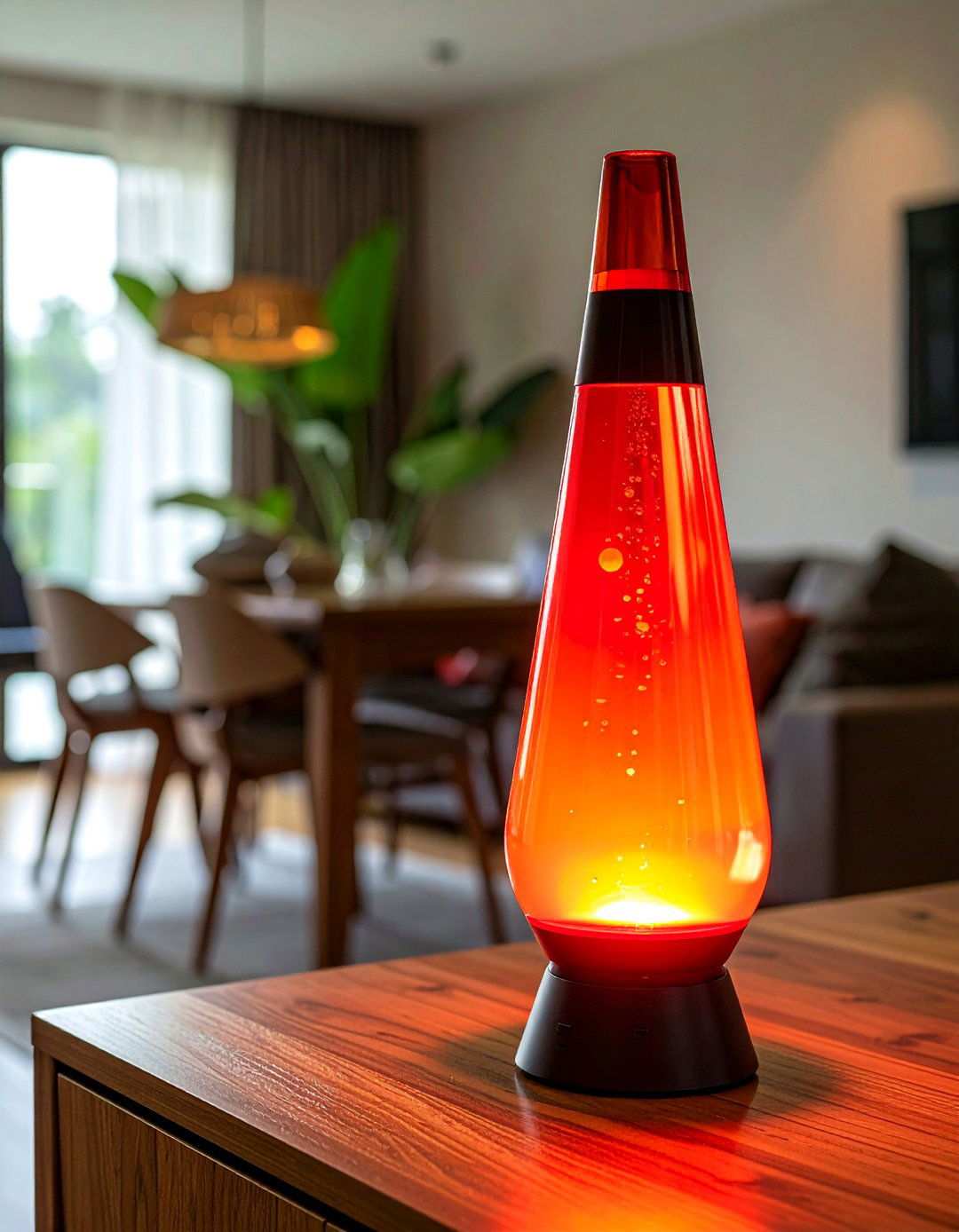 Lava Lamps for Mesmerizing s Dining Ambiance - 20 70s Dining Room Design Ideas