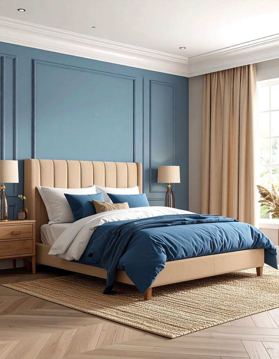 Lavender and Dove White Bedroom Painting Serenity - 20 Bedroom Painting Ideas With Two Colors