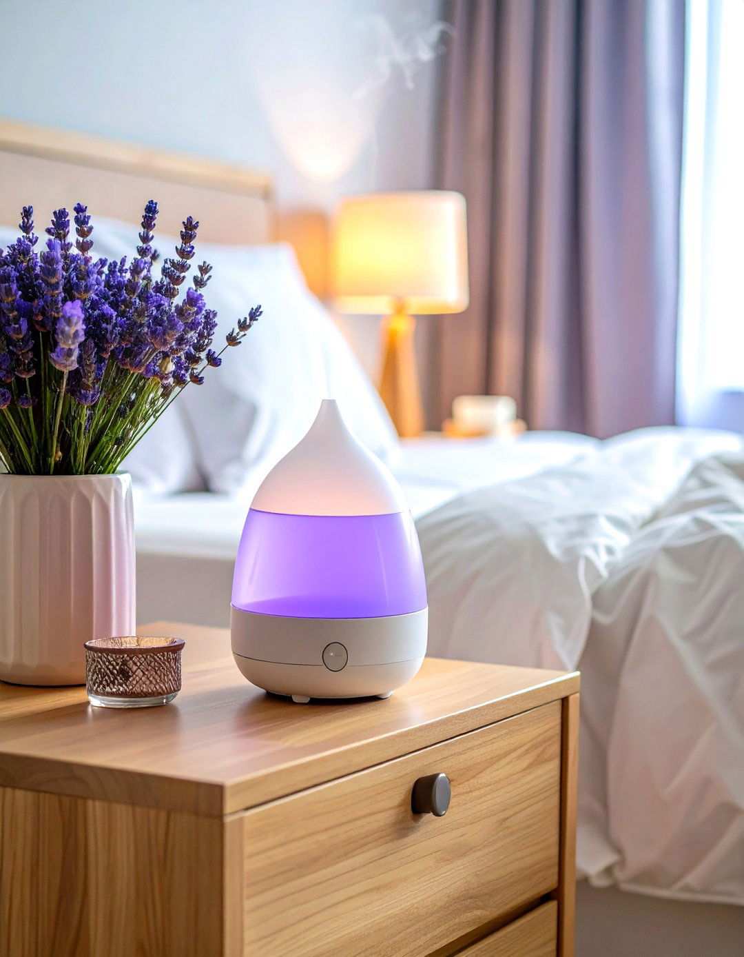 Lavender Aromatherapy Enhances Bedroom Relaxation - 20 Bedroom Ideas For Couples