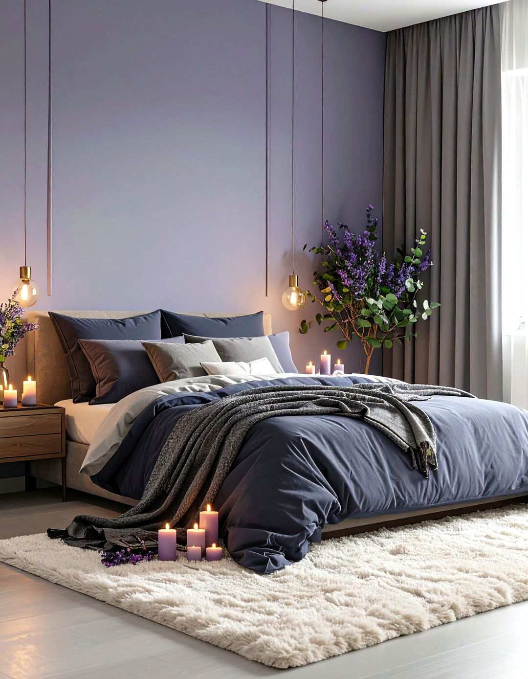 Lavender Bedroom Paint Color for Tranquil Balance - 20 Bedroom Paint Colors
