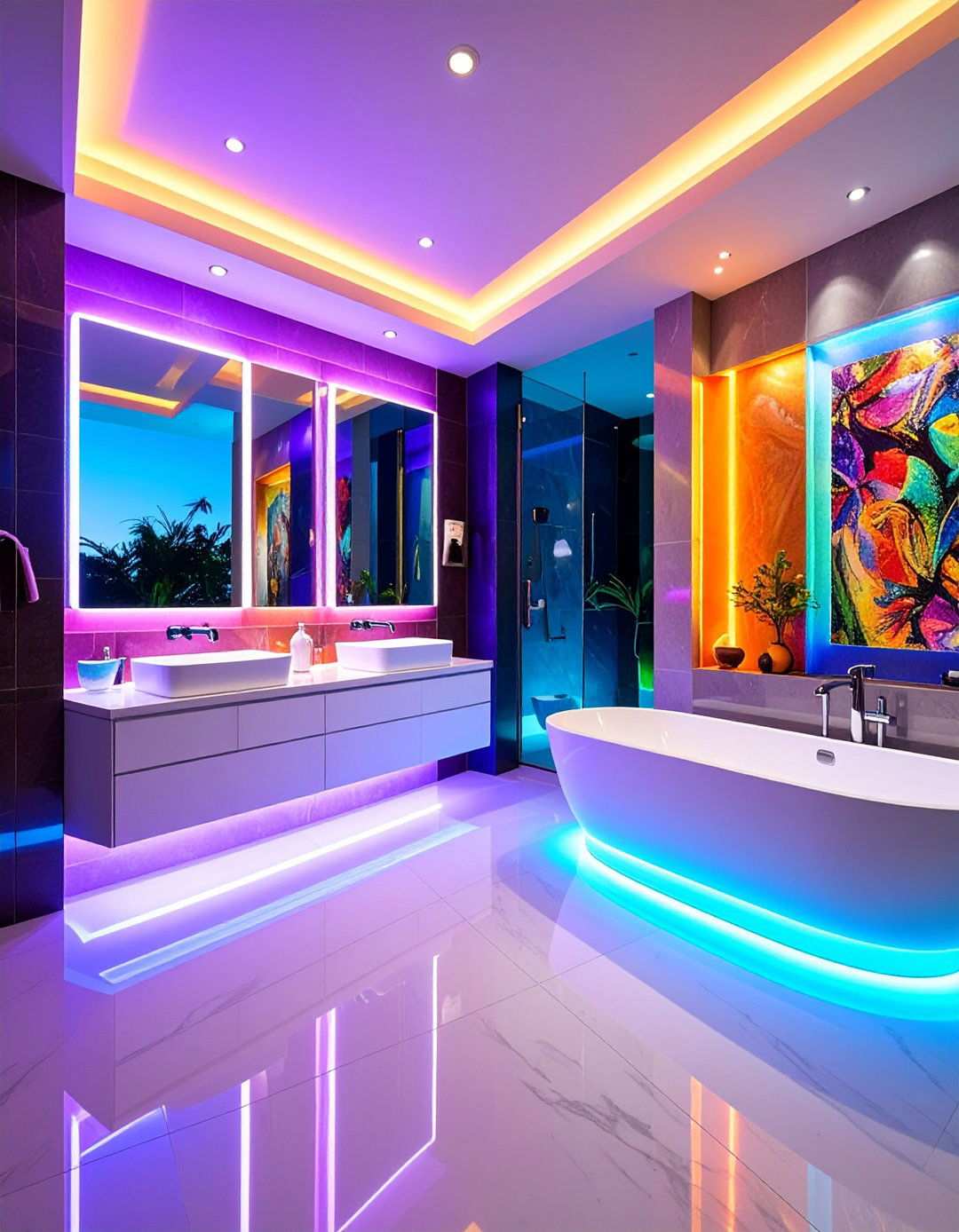 Layer Ambient Task and Accent Lighting for Flawless Function - 20 Bathroom Remodel Ideas