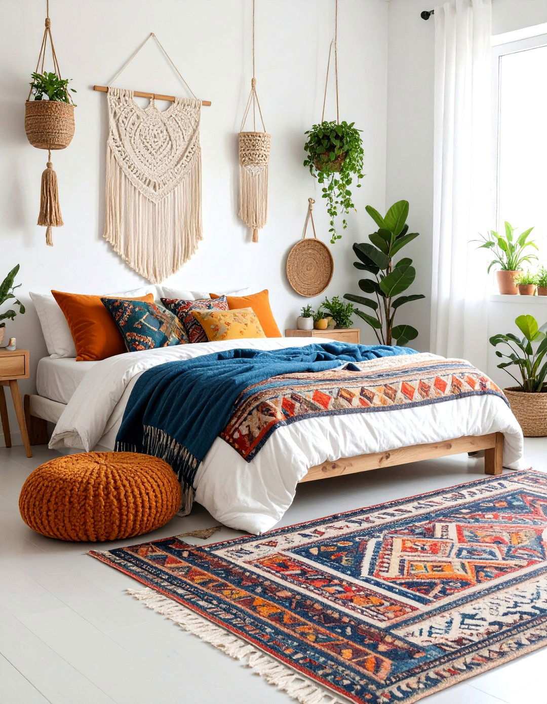 Layered Boho Chic Bedroom Escape - 20 Bedroom Ideas for Women