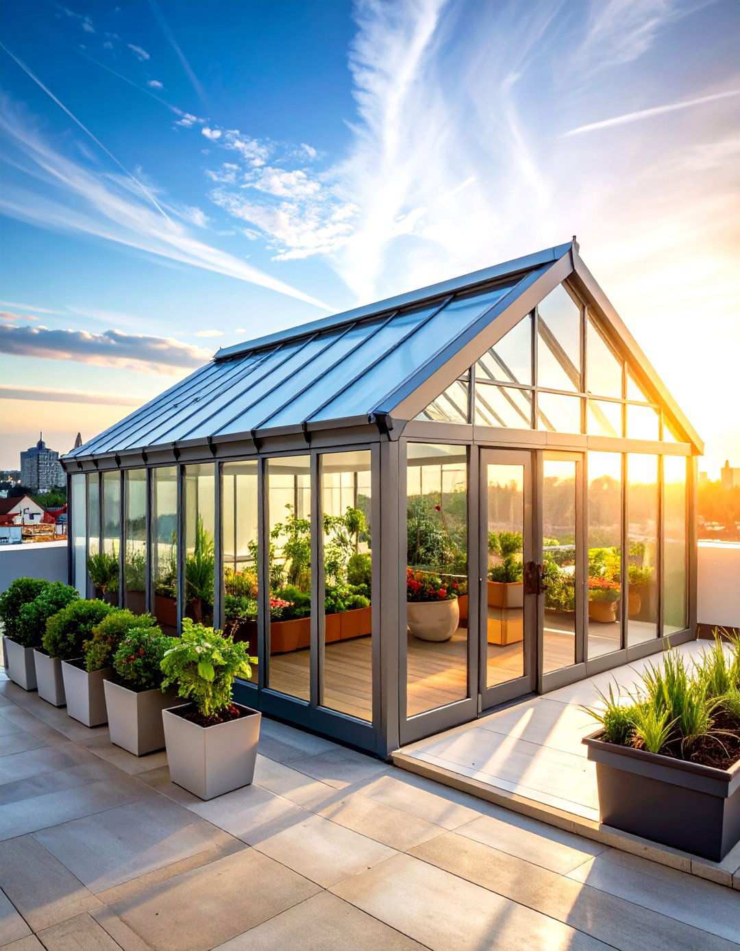 Lean To Rooftop Greenhouse - 20 Rooftop Greenhouse Ideas