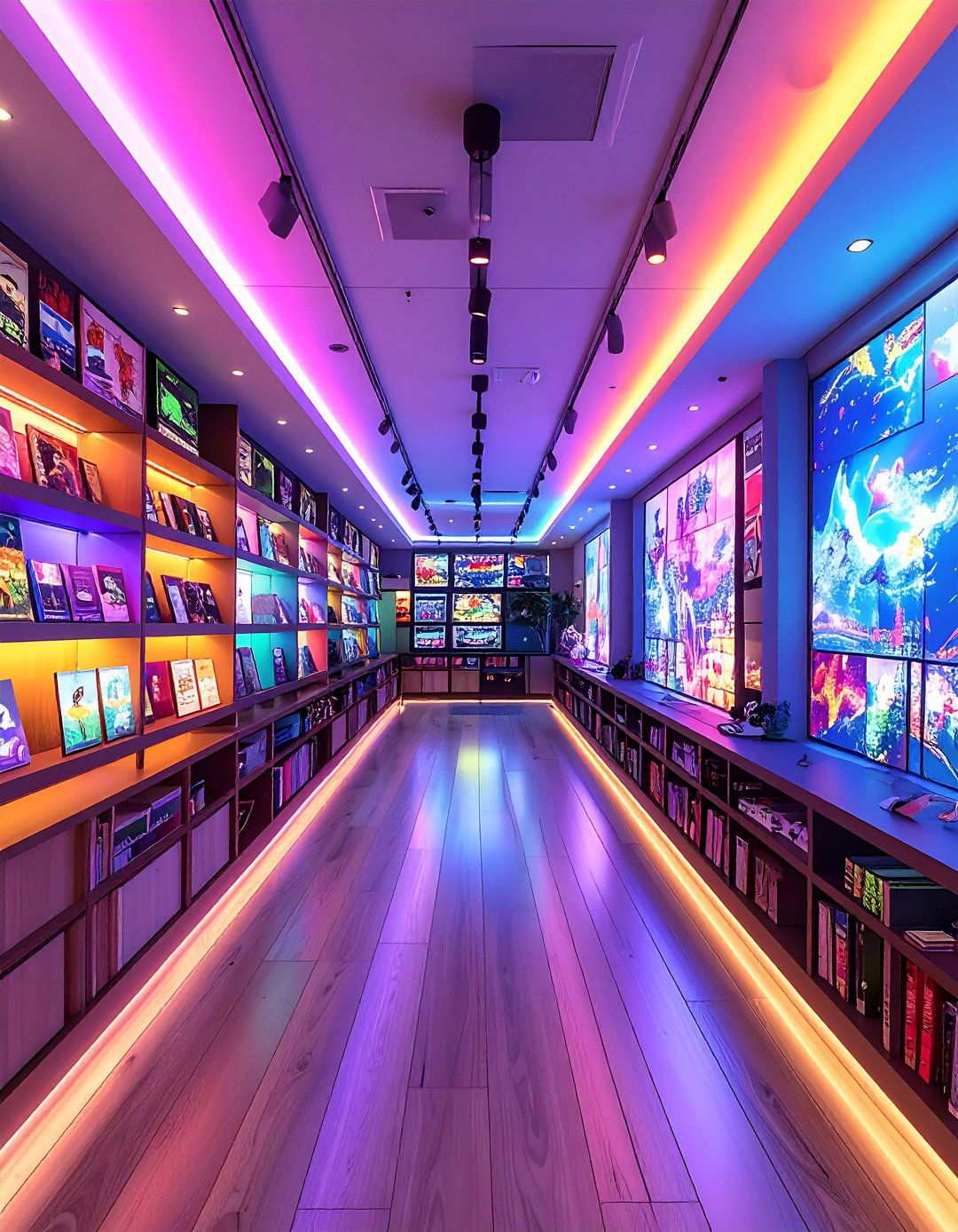 LED Strip Lighting for Anime Room Ambiance - 20 Anime Room Ideas