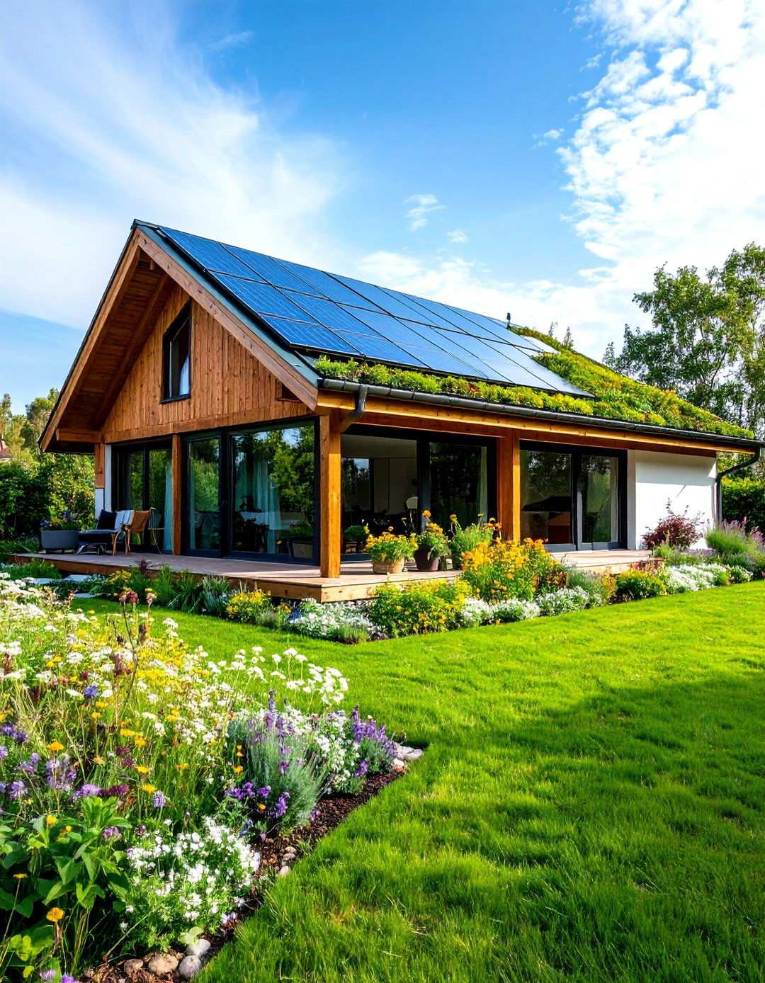 Living Roof Barndominium Oasis - 20 Barndominium Exterior Ideas