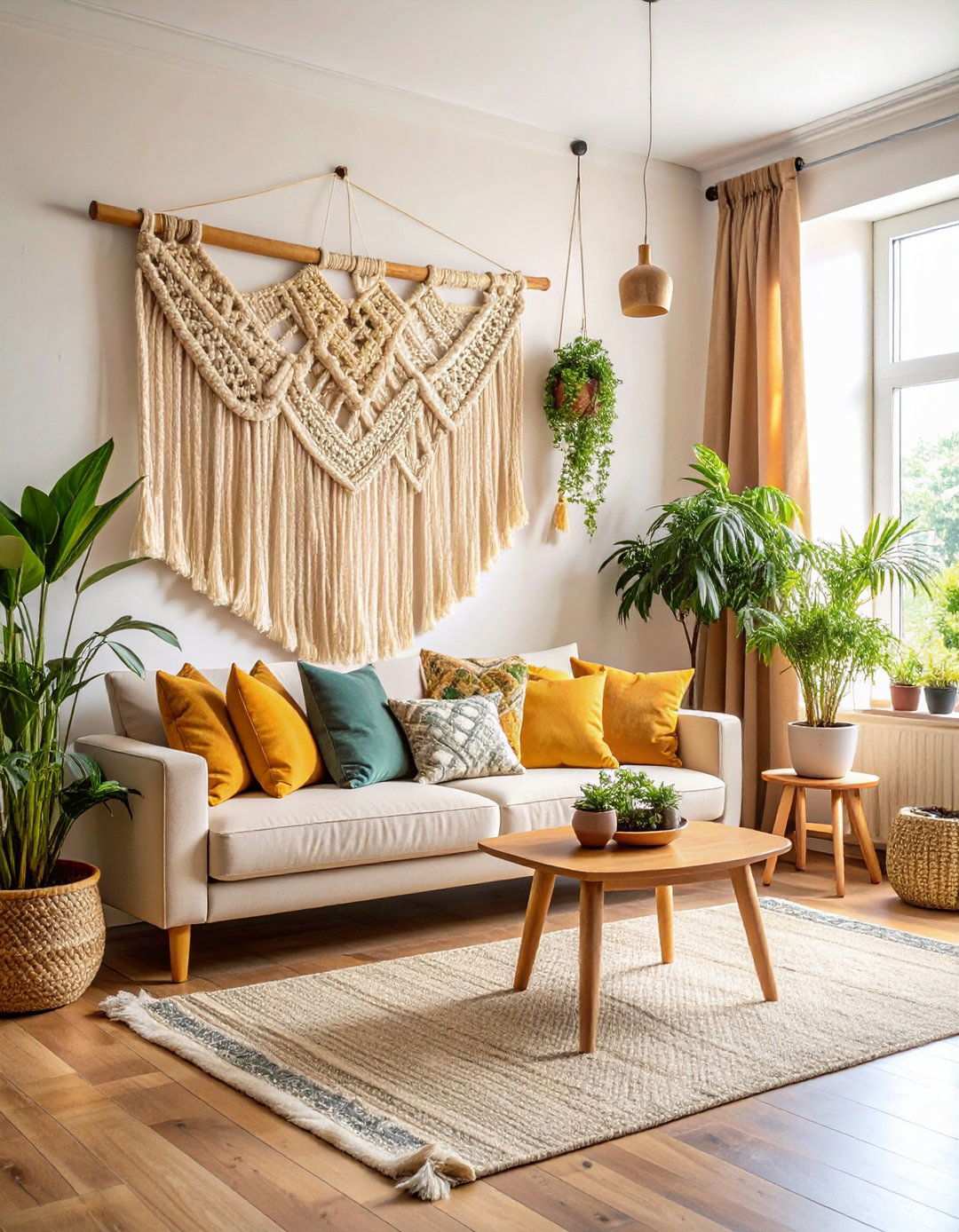 Macrame Wall Hangings for Bohemian Texture - 20 1970s-inspired Design Ideas