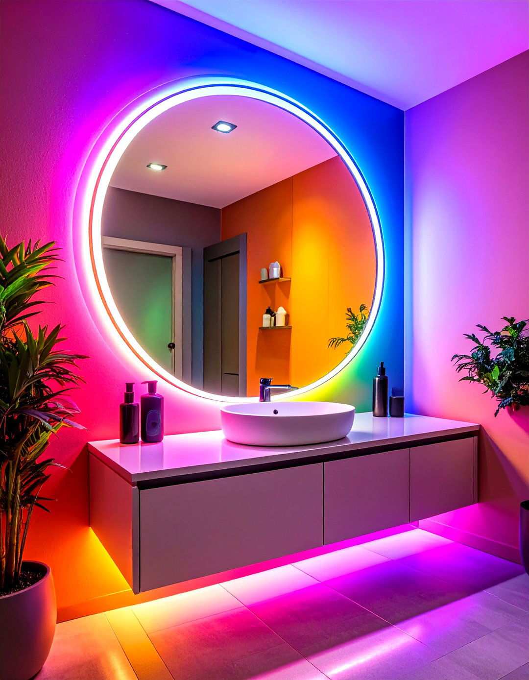 Maximize Apartment Bathroom Functionality with Smart Mirror Solutions - 20 Apartment Bathroom Ideas