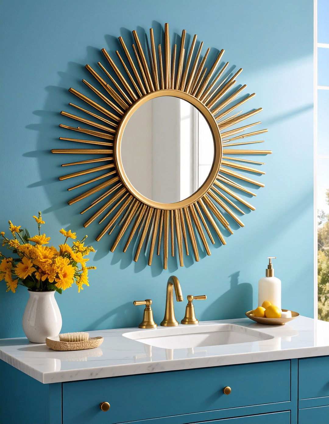 Mirror Art and Decorative Reflective Pieces - 20 Bathroom Art Ideas