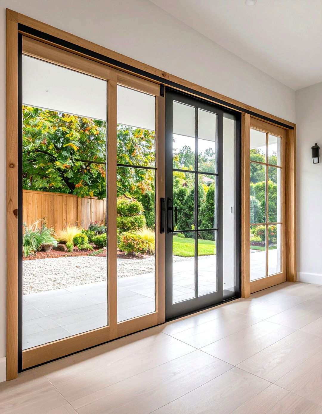 Mirrored Barn Door to Enlarge Tight Rooms - 20 Barn Door Ideas