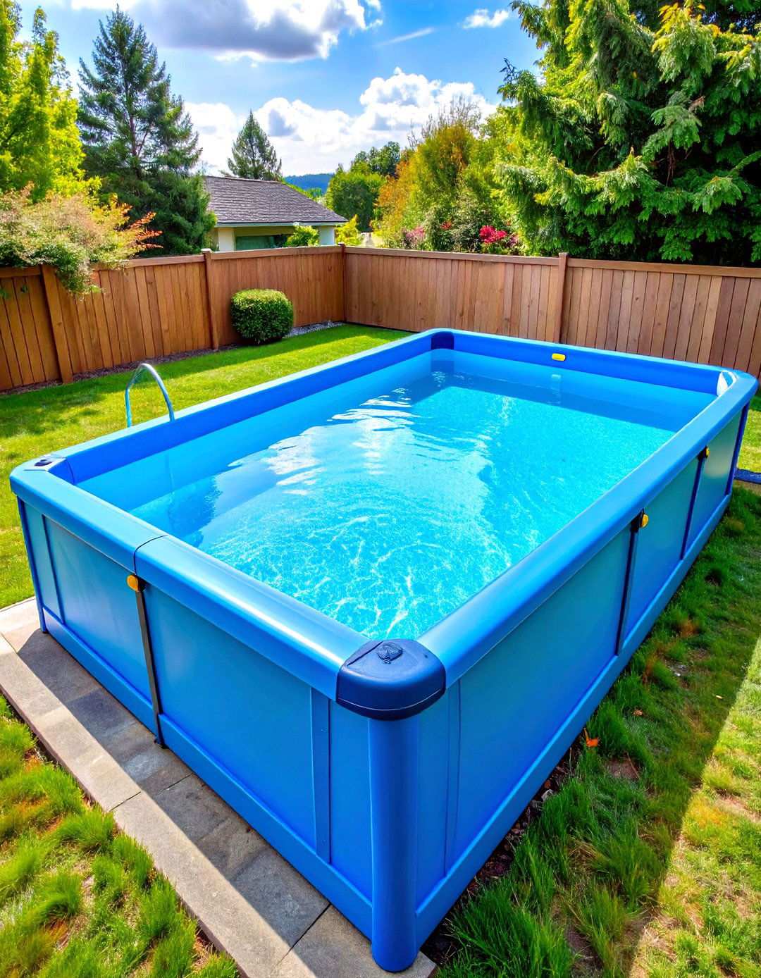 Modular Above Ground Lap Pool - 20 Backyard Pool Ideas on a Budget