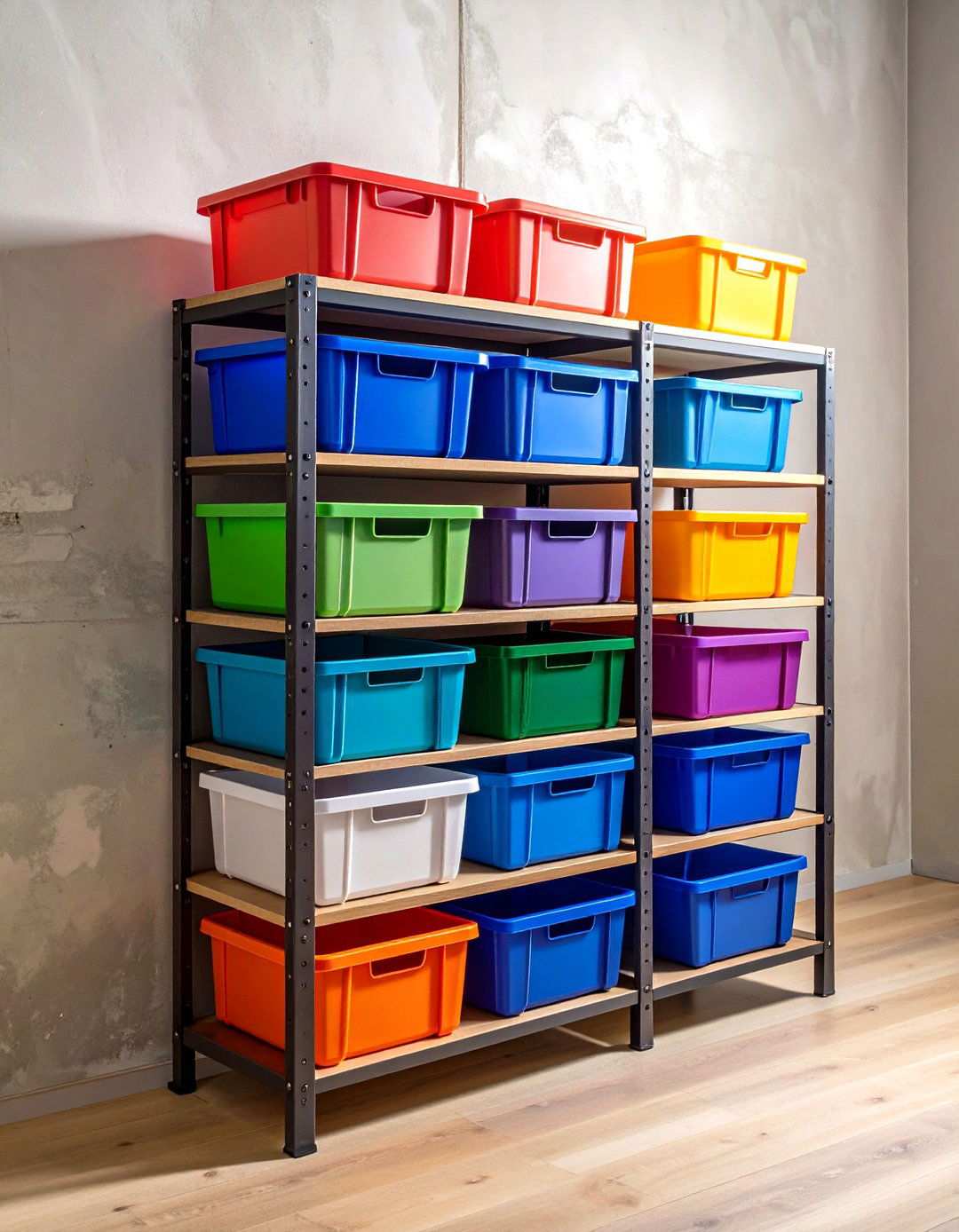 Modular Basement Storage Cubbies - 20 Basement Storage Ideas