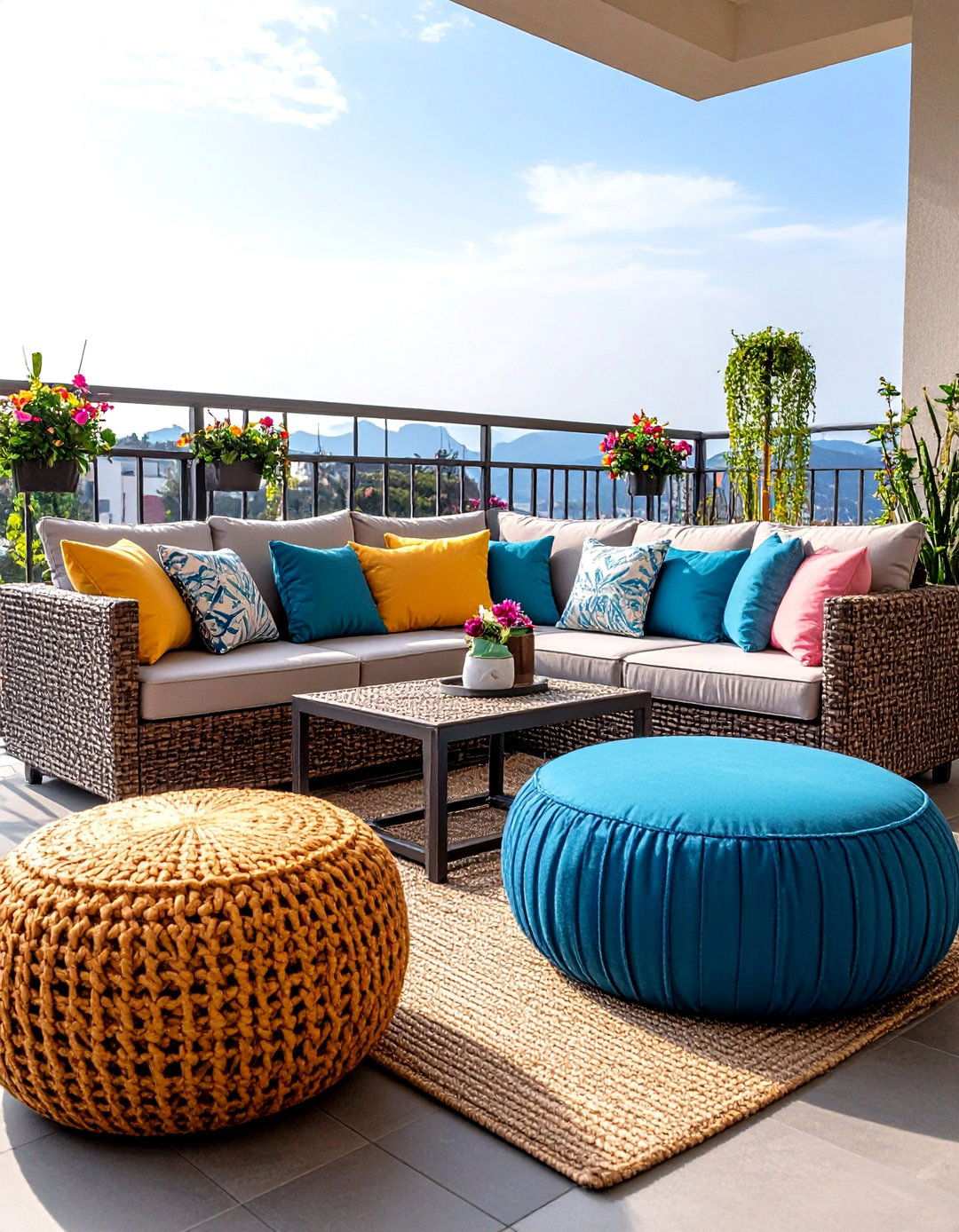 Modular Furniture Systems - 20 Balcony Deck Ideas