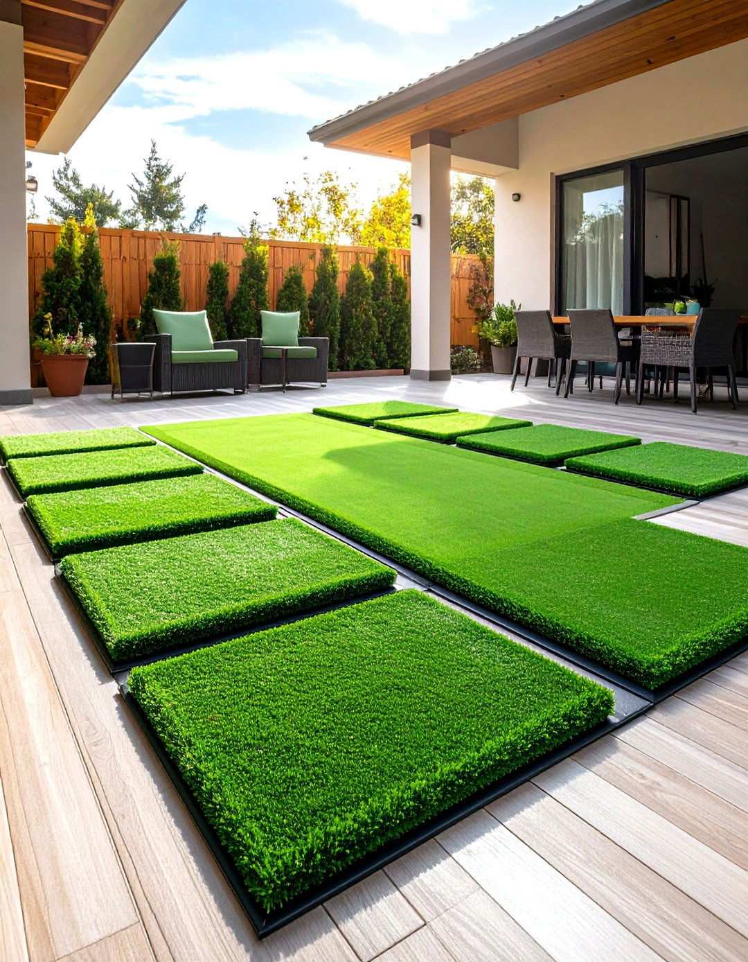 Modular Putting Green System - 20 Backyard Putting Green Ideas