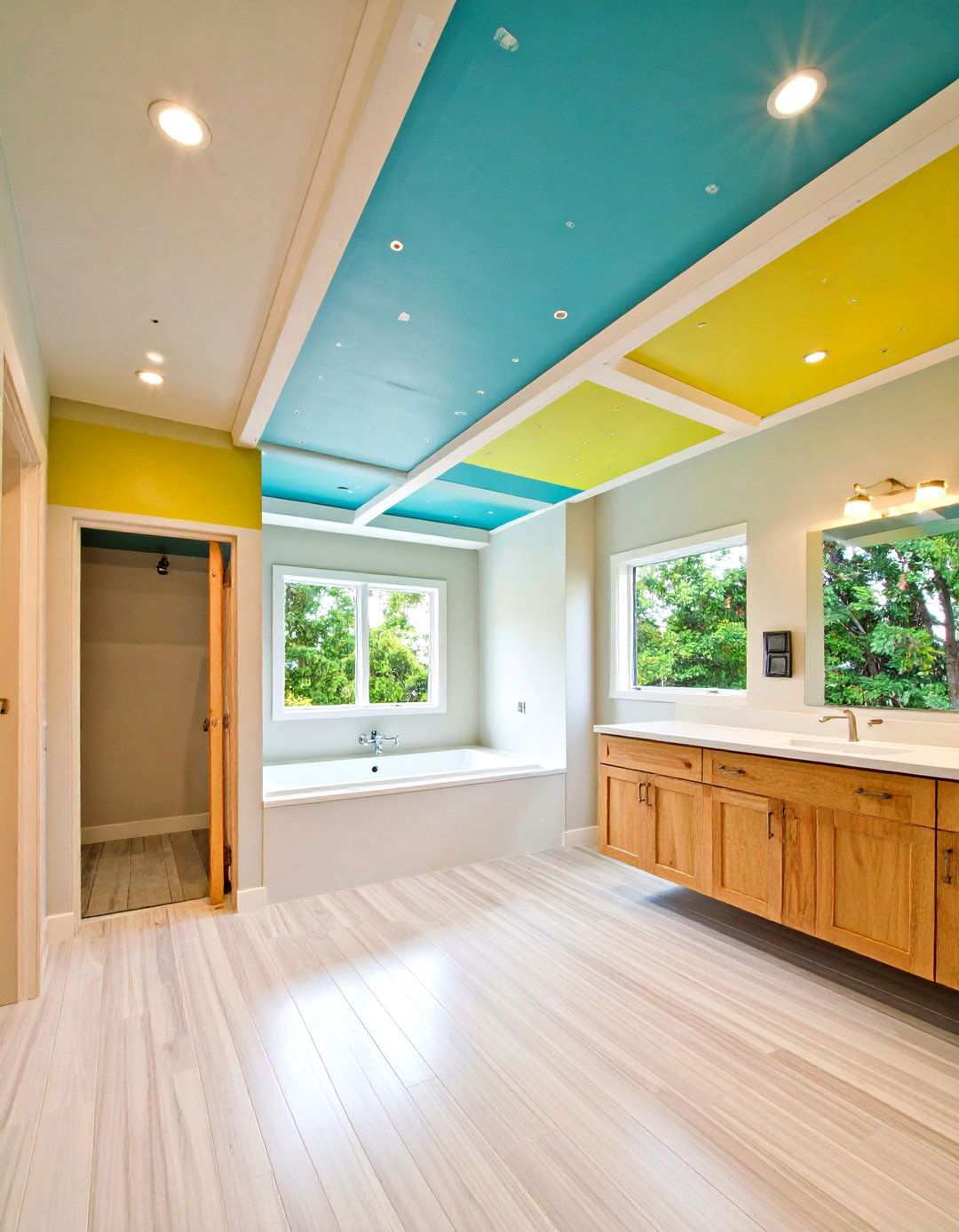 Mold Tough Drywall Bathroom Ceiling Base - 20 Bathroom Ceiling Ideas
