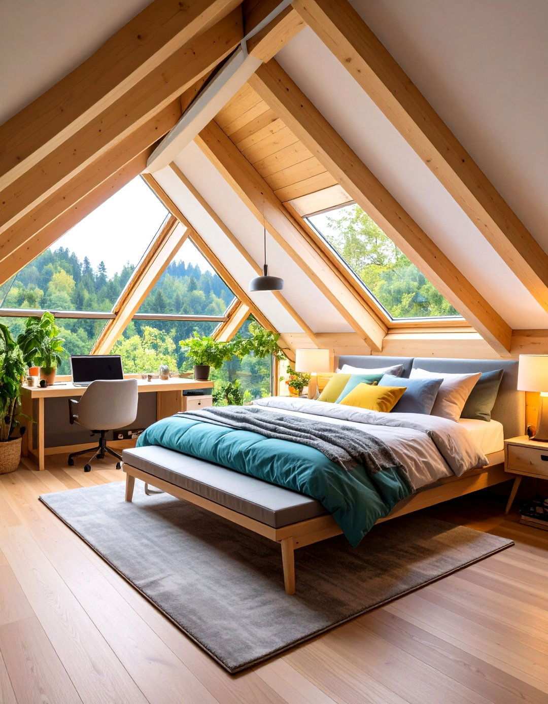 Multi Functional Attic Bedroom Furniture - 20 Attic Bedroom Ideas